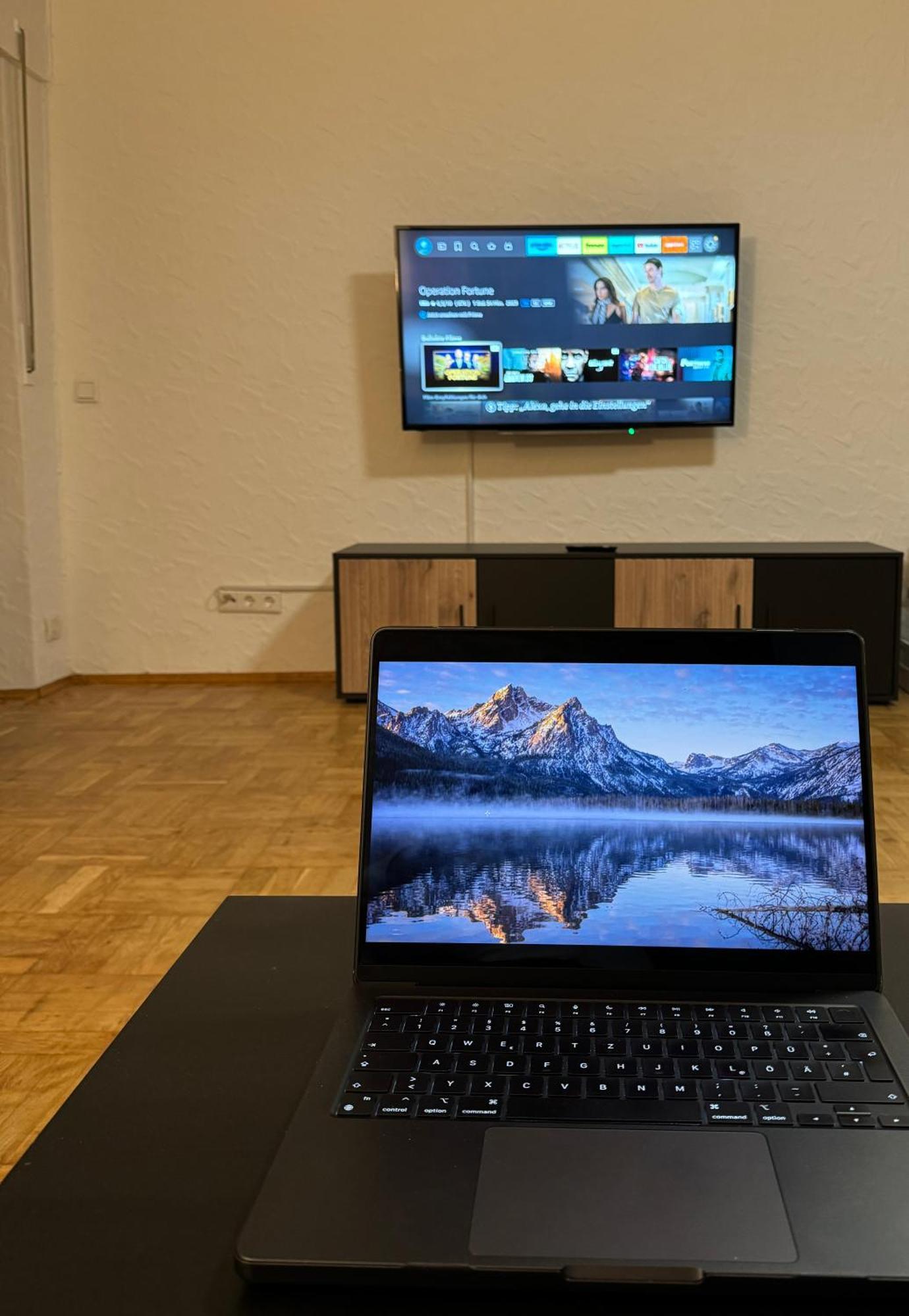 Laras Voll Ausgestattete Gartenwohnung Mit Wlan Und Tv Werne Exterior foto
